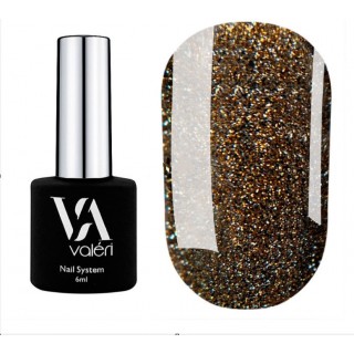 Топ для нігтів Valeri  Top Gold Flash 6 мл
