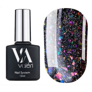 Топ світловідбиваючий без липкого шару Valeri Top DISKO Flash 12 мл