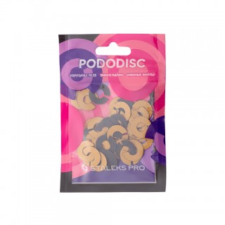Змінні файли-кільце для педикюрного диска Pododisc Staleks Pro S 240 грит 50 шт