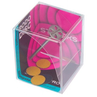 Диск педикюрний подовжений Pododisc Staleks Pro ХS в комплекті зі змінним файлом 180 грит 5 шт