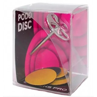 Педикюрний диск Staleks PRO XS PODODISC 10 мм зі змінним файлом 5 шт 180 грит