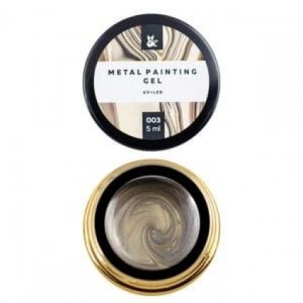 Гель-фарба F.O.X Metal painting gel 003 золото 5 мл