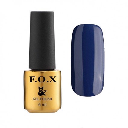 Гель-лак F.O.X gel-polish Galaxy Collection 537 синій 6 мл