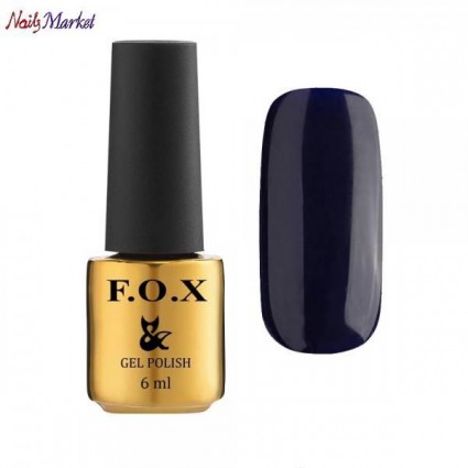 Гель-лак F.O.X gel-polish Galaxy Collection 538 фіолетовий індиго 6 мл