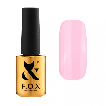 Гель-лак F.O.X gel-polish gold Pigment 422 ніжно-рожевий 7 мл