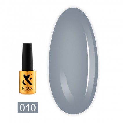 Гель-лак F.O.X gel-polish gold  Masha Efrosinina 010 серый 7 мл