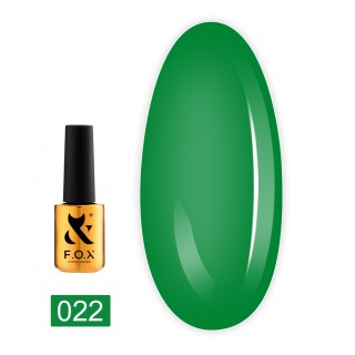 Гель-лак F.O.X gel-polish gold Masha Efrosinina 022 зелений 7 мл