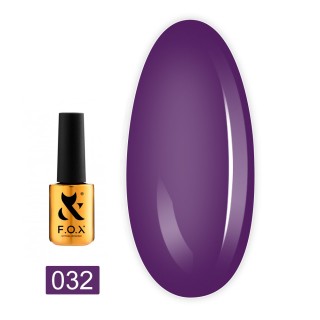 Гель-лак F.O.X gel-polish gold Masha Efrosinina 032 фіолетовий 7 мл