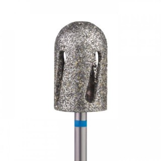 Фреза алмазна для педикюру Nail Drill Twister 12014 10 мм синя