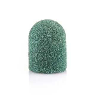 Ковпачок Nail Drill зелений діаметр 7 мм абразивність 80 грит