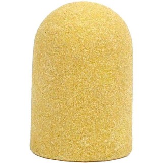 Ковпачок Nail Drill жовтий діаметр 7 мм абразивність 240 грит