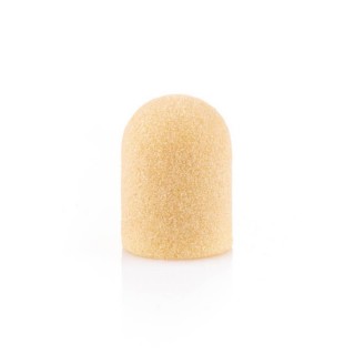 Ковпачок жовтий Nail Drill діаметр 13 мм абразивність 240 гритів