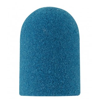 Ковпачок Nail Drill блакитний діаметр 16 мм абразивність 160 грит