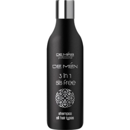 Шампунь для чоловіків DeMira Professional DeMen 3-in-1 Shampoo 3 в 1 300 мл Шампунь для чоловіків DeMira Professional DeMen 3-in-1 Shampoo 3 в 1 300 мл