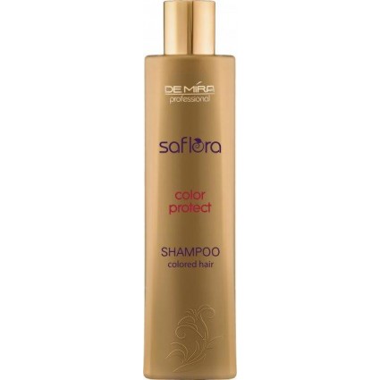Шампунь для фарбованого волосся Demira Professional Saflora Color Protect 300 мл Шампунь для фарбованого волосся Demira Professional Saflora Color Protect 300 мл