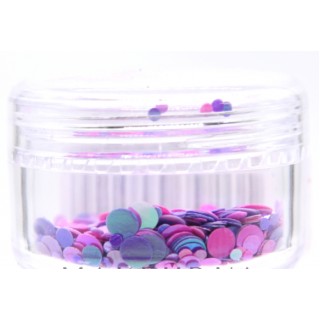 Декор манікюрний SET NAIVY Professional Конфеті «mix» для нігтів LP 14