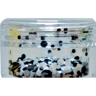 Декор манікюрний SET NAIVY Professional Конфеті «mix» для нігтів LP 17