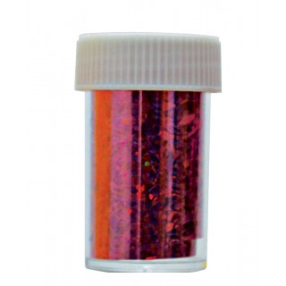 Декор для манікюру Фольга SET NAIVY Professional  червоний №57