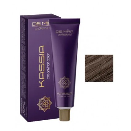 Стійка крем-фарба для волосся DeMira Professional Kassia 5/0 Світлий шатен 90 мл Стійка крем-фарба для волосся DeMira Professional Kassia 5/0 Світлий шатен 90 мл