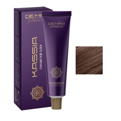 Стійка крем-фарба для волосся DeMira Professional Kassia 7/75 Русий коричнево-червоний 90 мл Стійка крем-фарба для волосся DeMira Professional Kassia 7/75 Русий коричнево-червоний 90 мл