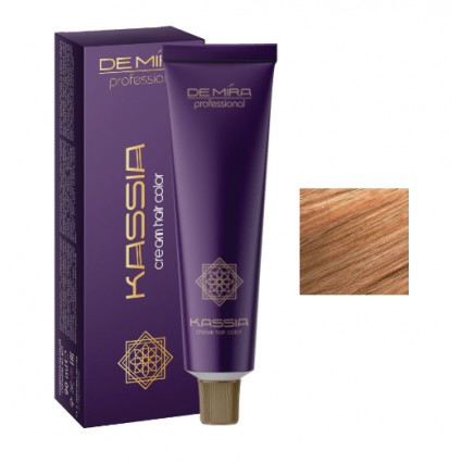 Стійка крем-фарба для волосся DeMira Professional Kassia 8/75 Світло-русявий коричнево-червоний 90 мл Стійка крем-фарба для волосся DeMira Professional Kassia 8/75 Світло-русявий коричнево-червоний 90 мл