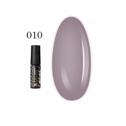 Гель-лак F.O.X. Shot Spectrum Gel Vinyl 010 тьмяно-лавандовий 5 мл