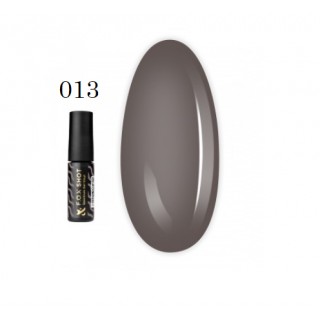 Гель-лак F.O.X. Shot Spectrum Gel Vinyl 013 червоно-коричневий 5 мл