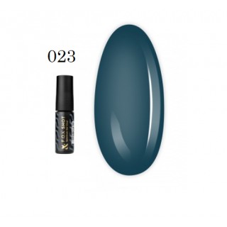 Гель-лак F.O.X. Shot Spectrum Gel Vinyl 023 темно-синій 5 мл