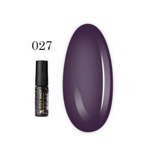 Гель-лак F.O.X. Shot Spectrum Gel Vinyl 027 баклажан 5 мл