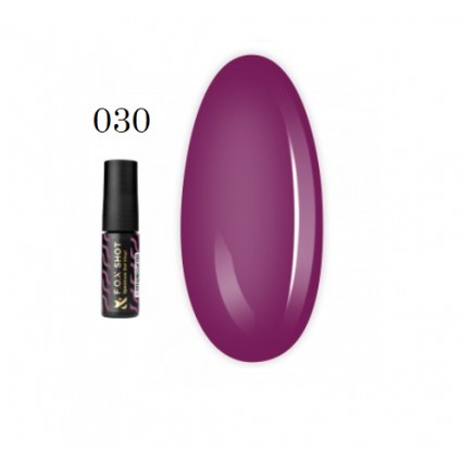 Гель-лак F.O.X. Shot Spectrum Gel Vinyl 030 рожева фуксія 5 мл