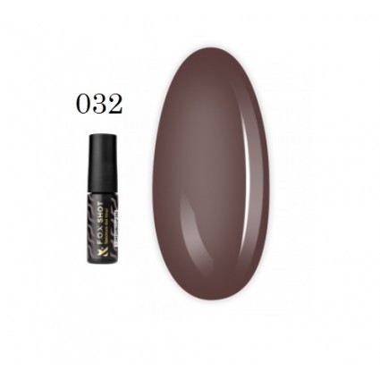 Гель-лак F.O.X. Shot Spectrum Gel Vinyl 032 какао з полуницею 5 мл