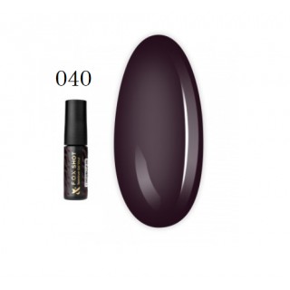 Гель-лак F.O.X. Shot Spectrum Gel Vinyl 040 фіолетове бордо 5 мл
