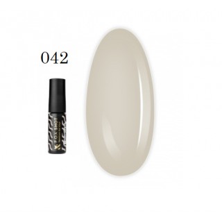 Гель-лак F.O.X. Shot Spectrum Gel Vinyl 042 світлий сірий 5 мл