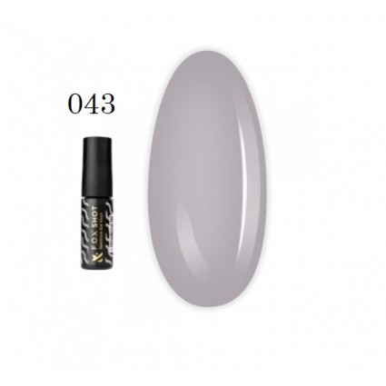 Гель-лак F.O.X. Shot Spectrum Gel Vinyl 043 димний 5 мл Гель-лак F.O.X. Shot Spectrum Gel Vinyl 043 димний 5 мл