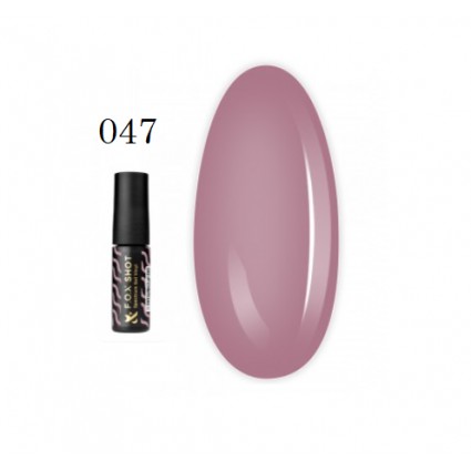 Гель-лак F.O.X. Shot Spectrum Gel Vinyl 047 рожевий бейбі 5 мл