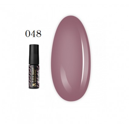 Гель-лак F.O.X. Shot Spectrum Gel Vinyl 048 рожевий лате 5 мл