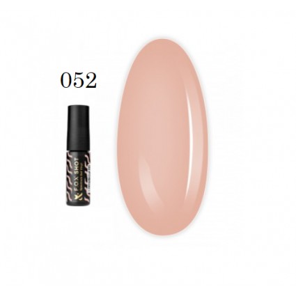 Гель-лак F.O.X. Shot Spectrum Gel Vinyl 052 бежево-персиковий 5 мл