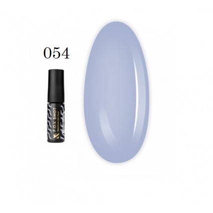 Гель-лак F.O.X. Shot Spectrum Gel Vinyl 054 сіро-бузковий 5 мл