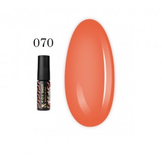 Гель-лак F.O.X. Shot Spectrum Gel Vinyl 070 лососевий біск 5 мл