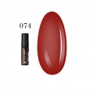 Гель-лак F.O.X. Shot Spectrum Gel Vinyl 074 червоний 5 мл