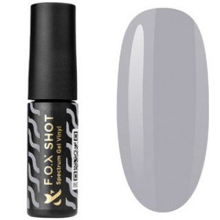 Гель-лак F.O.X. Shot Spectrum Gel Vinyl 099 сірий 5 мл
