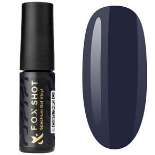 Гель-лак F.O.X. Shot Spectrum Gel Vinyl 103 темно-синій 5 мл