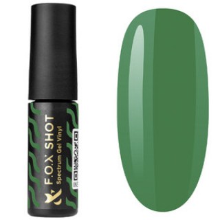Гель-лак F.O.X. Shot Spectrum Gel Vinyl 105 зелений 5 мл