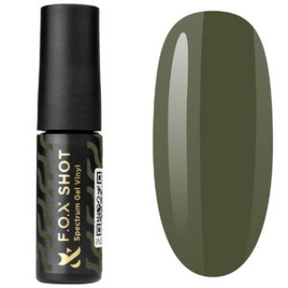 Гель-лак F.O.X. Shot Spectrum Gel Vinyl 107 хакі 5 мл